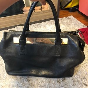 Black Leather Tote